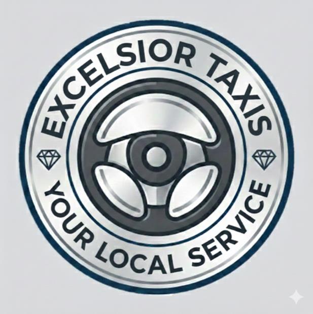 Circle shaped local for Excelsior Taxis - Your local service logo